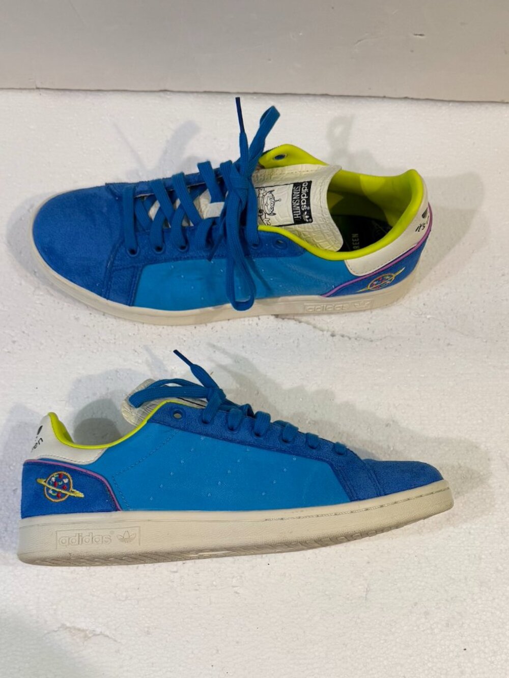 Adidas Stan Smith x Disney Toy Story Rex and Aliens Mens Size 9 RARE